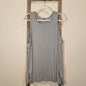 ⭐️40% Off⭐️ Old Navy Luxe High Neck Tank in Silver Sage